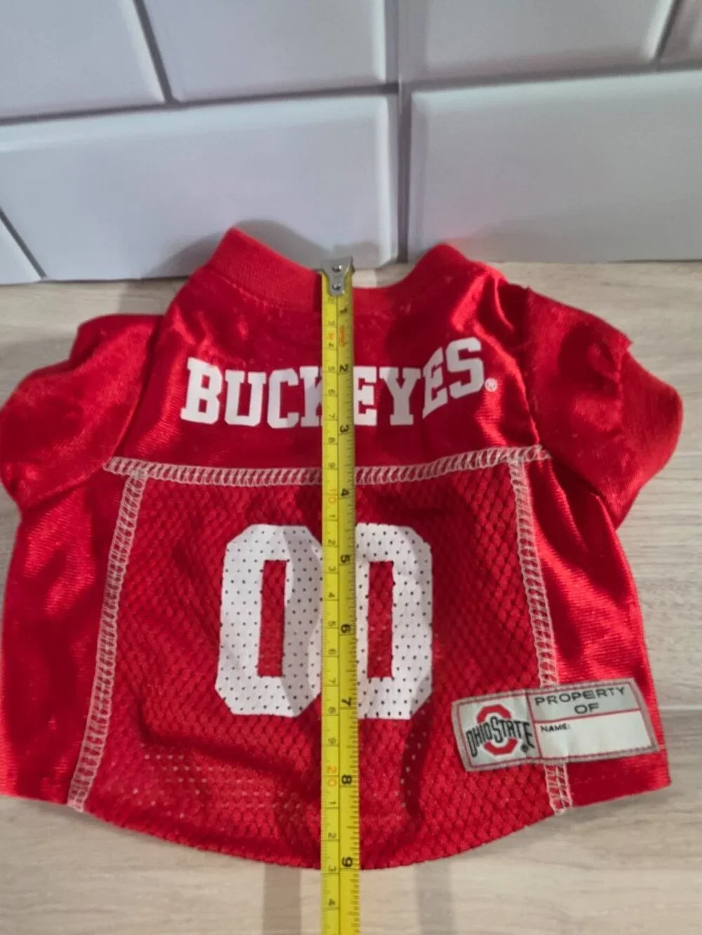 THE Ohio State Buckeyes Dog Jersey size Small - gently used